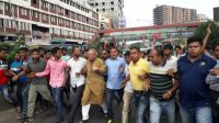 BNP takes out procession in city demanding Khaleda release