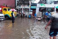 Chattogram city goes under rain water