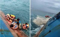 Indonesia rushes to rescue 140 after ferry sinks, killing four