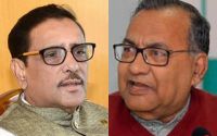 Quader meets CPB leaders at its office, says spoke to Khalequzzaman over phone