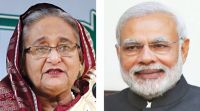 Modi reassures to continue working with Hasina